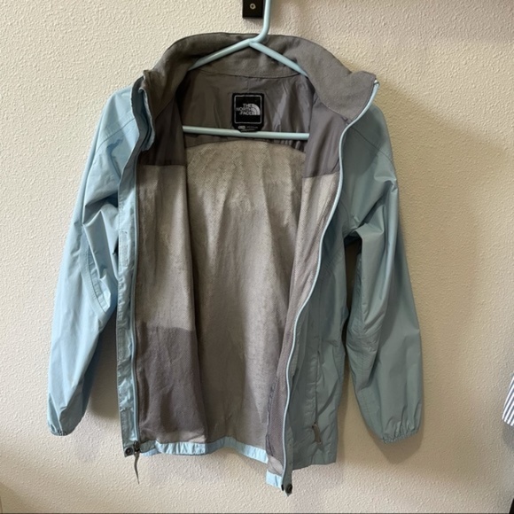 North Face Hyvent Rain Jacket - Blue - Girl’s XL - Picture 4 of 7